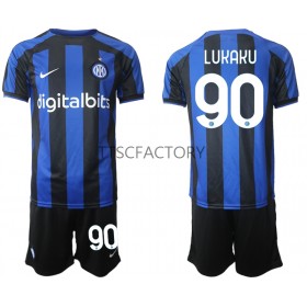 Inter Milan Romelu Lukaku 90 Domaći Dječji Nogometni Dres 2022-2023